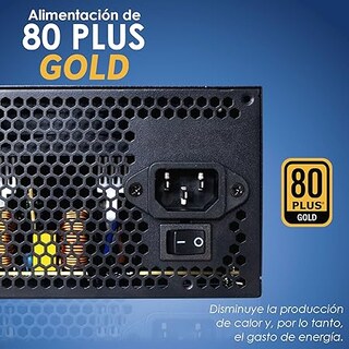 Foto 2 | Fuente De Poder Archy 650w A 40ºc Gamer Pc 80 Plus Gold Ventilador Ultra Silencioso De 120mm Protecciones Opp Uvp Scp