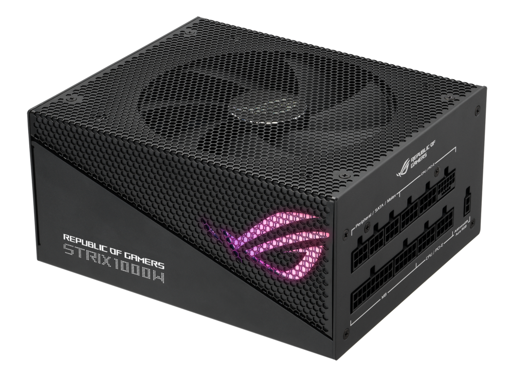 Foto 3 pulgar | Fuente Asus Rog Strix 1000w 80 Plus Gold Aura Gaming Rgb Modular Atx 3.0 Rog-strix-1000g-aura-gaming 90ye00p1-bvaa00