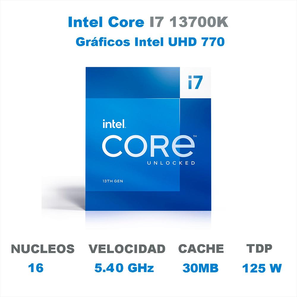 Foto 5 pulgar | Procesador Intel Core I7 13700k 5.40 Ghz 16 Core 1700 Bx8071513700k