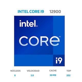 Foto 4 | Procesador Intel Core I9 12900 5.1 GHZ 1700 BX8071512900 color Plateado