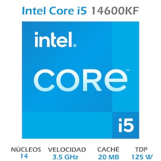 Foto 2 | Procesador Intel Core I5 14600kf 3.5ghz 14 Core Lga1700 Bx8071514600kf