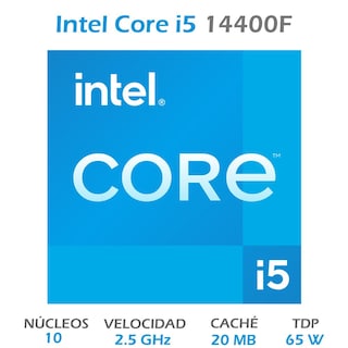 Foto 2 | Procesador Intel Core I5 14400f 2.5ghz 10 Core LGA1700 BX8071514400F