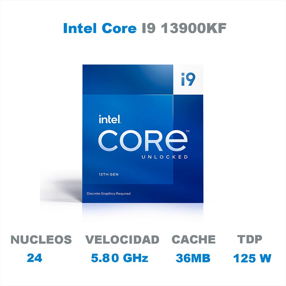 Foto 3 pulgar | Procesador Intel Core I9 13900kf 5.80 Ghz 24 Core 1700 Bx8071513900kf