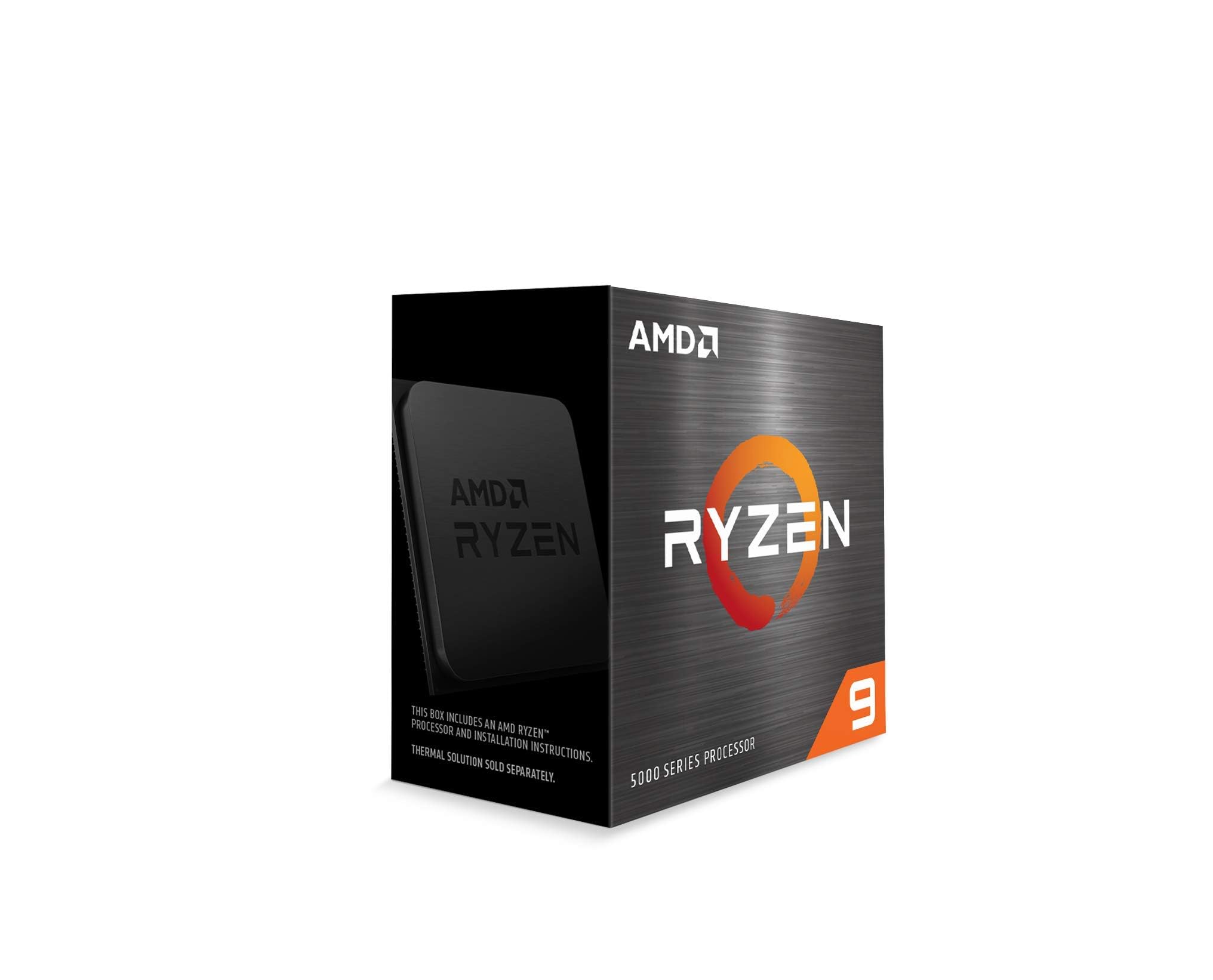 Procesador Amd Ryzen 9 5900x De 12 Núcleos Y 24 Subprocesos Desbloqueado - Venta Internacional.