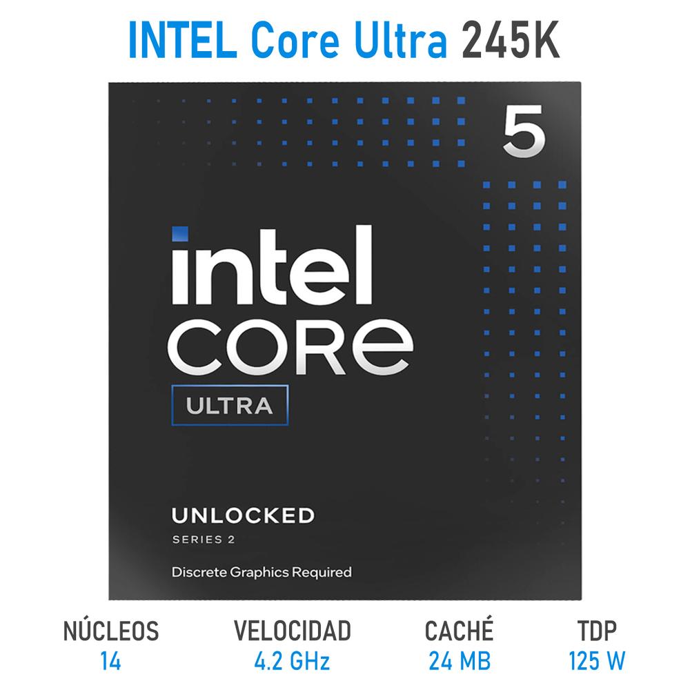 Foto 3 pulgar | Procesador Intel Core Ultra 5 245k 4.2 Ghz 14 Core Lga 1851 Bx80768245k