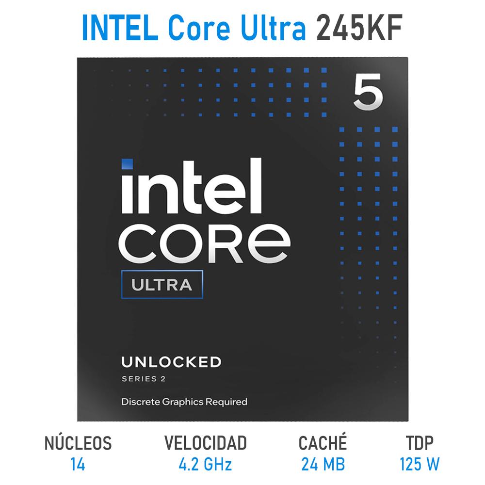 Foto 3 pulgar | Procesador Intel Core Ultra 5 245kf 4.2 Ghz 14 Core Lga 1851 Bx80768245kf