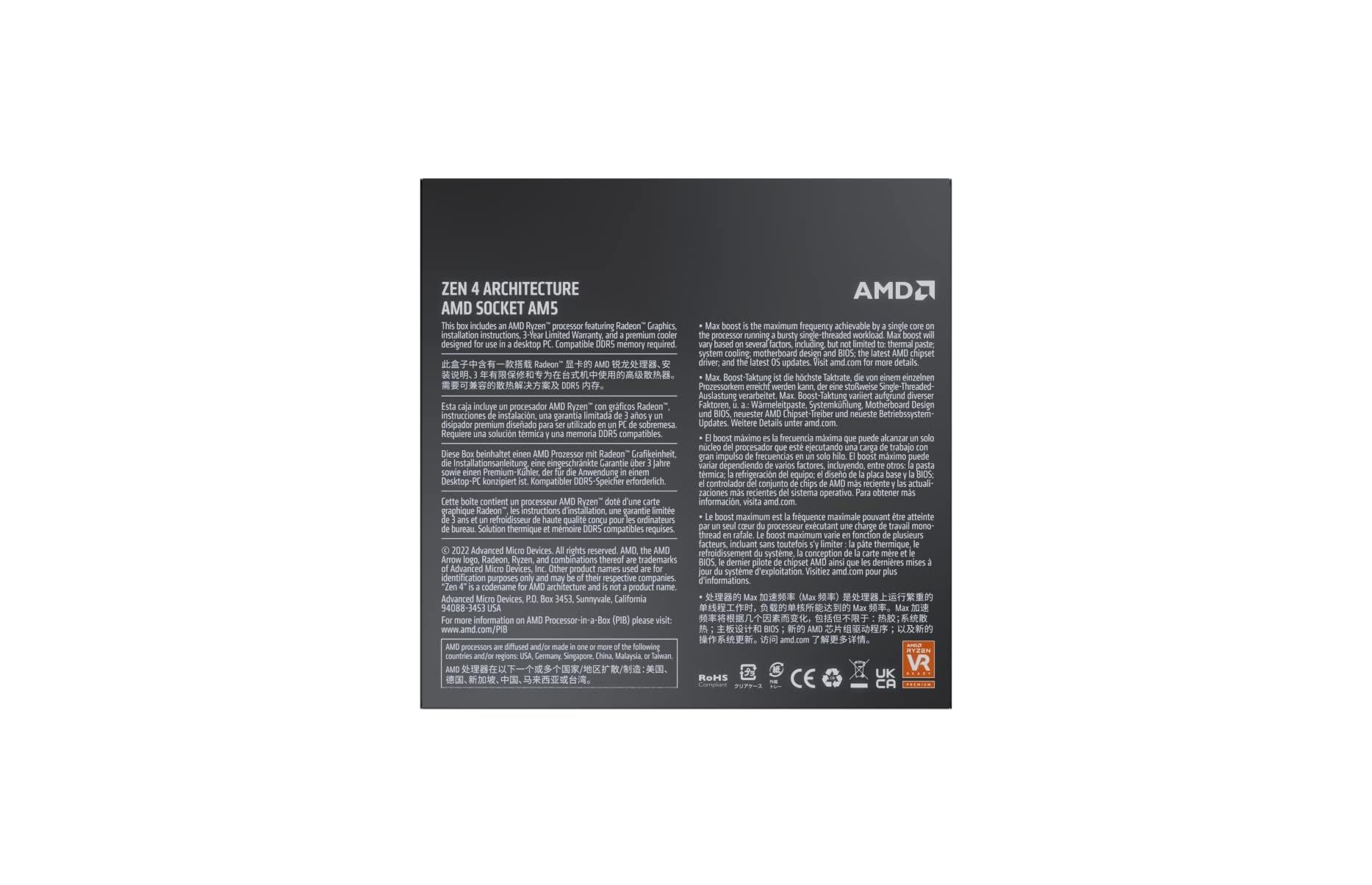 Foto 6 pulgar | Procesador Amd Ryzen 7 7700 De 8 Núcleos Y 16 Hilos Desbloqueado - Venta Internacional.