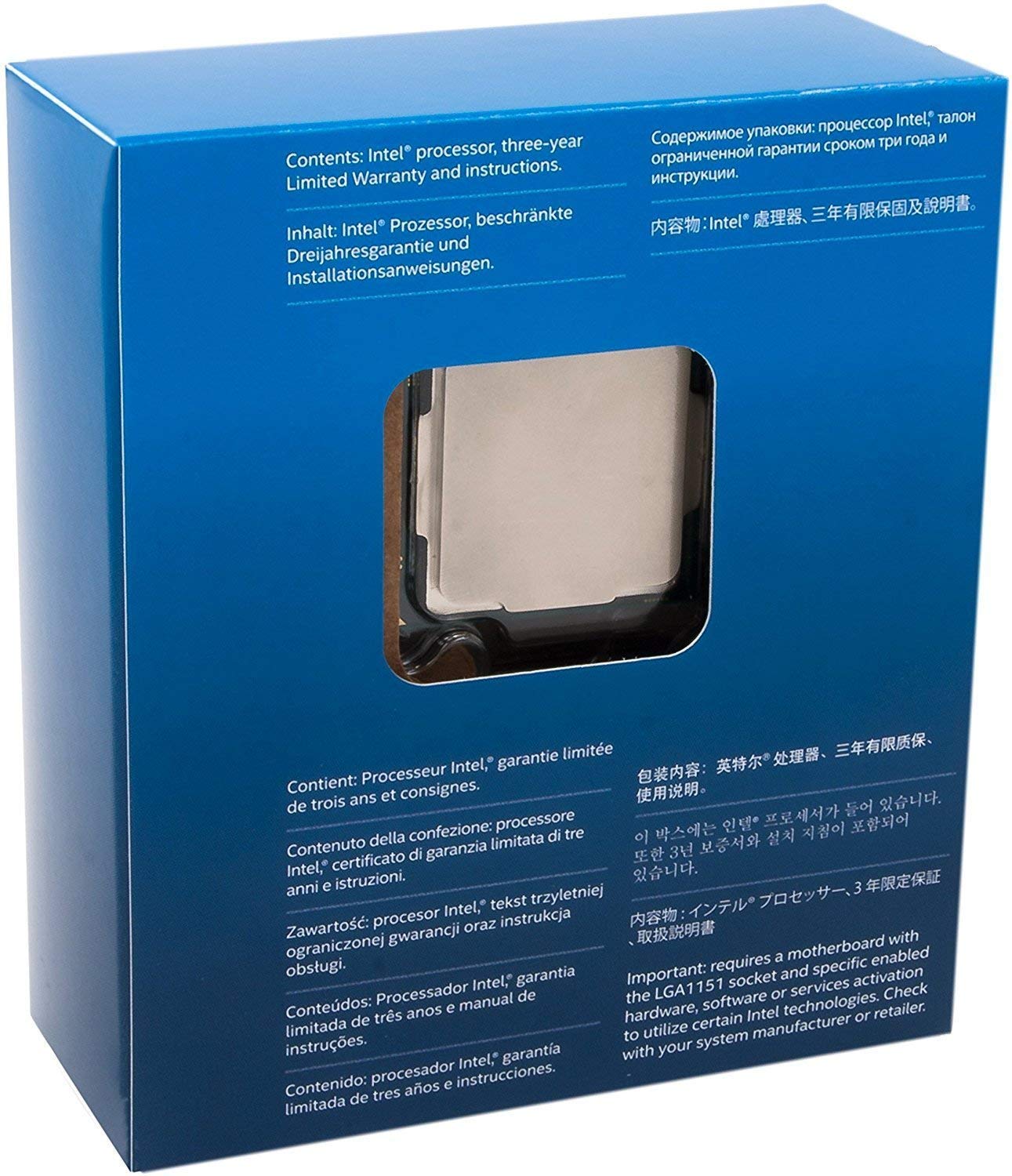 Foto 2 | Procesador Intel Core I7-7700k 4 Núcleos 4,5 Ghz Lga 1151 91w - Venta Internacional