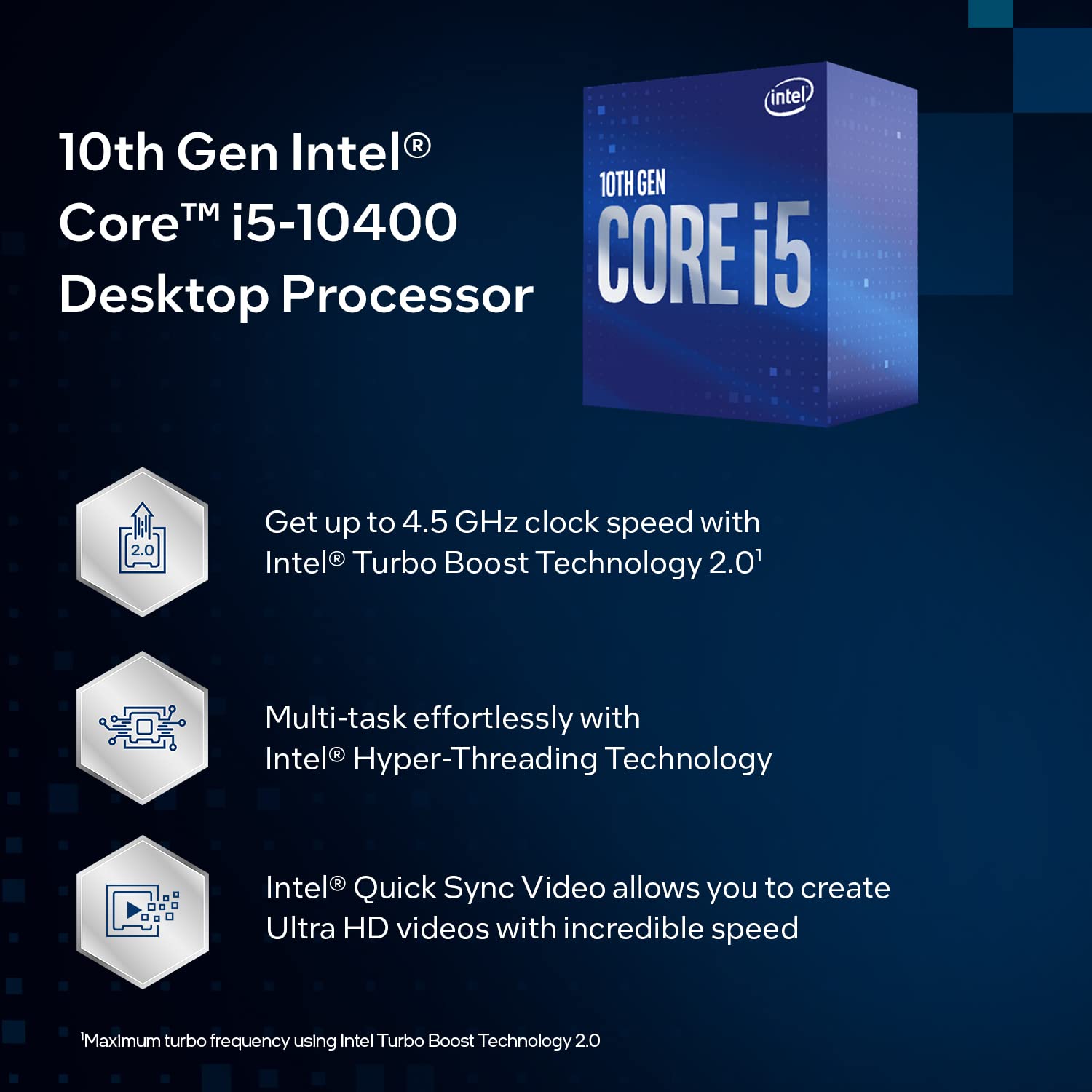 Foto 4 pulgar | Procesador Intel Core I5-10400 6 Núcleos Hasta 4.3 Ghz Lga1200 65w - Venta Internacional
