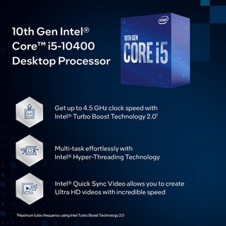 Foto 3 | Procesador Intel Core I5-10400 6 Núcleos Hasta 4.3 Ghz Lga1200 65w - Venta Internacional