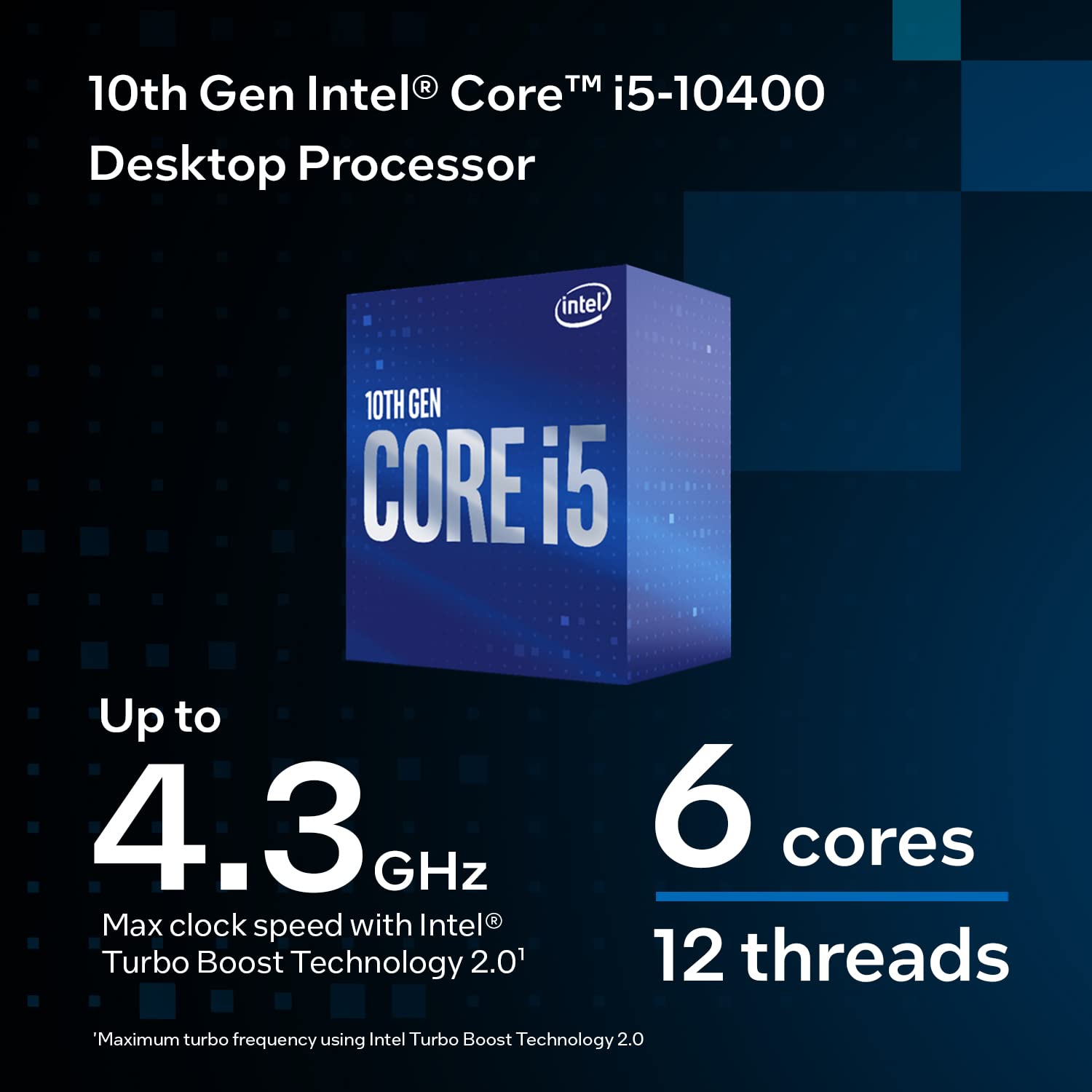 Foto 5 pulgar | Procesador Intel Core I5-10400 6 Núcleos Hasta 4.3 Ghz Lga1200 65w - Venta Internacional
