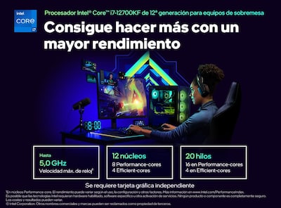 Foto 3 | Procesador Intel Core I7-12700kf 12 Núcleos 5,0 Ghz - Venta Internacional