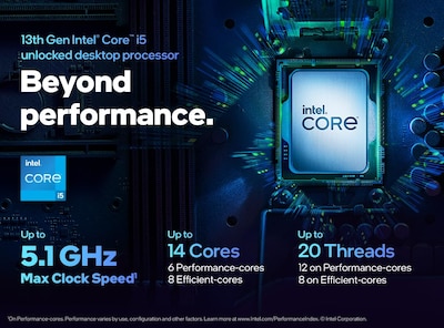 Foto 2 | Procesador Intel Core I5-13600kf 14 Núcleos (6p + 8e) 5,1 Ghz - Venta Internacional.