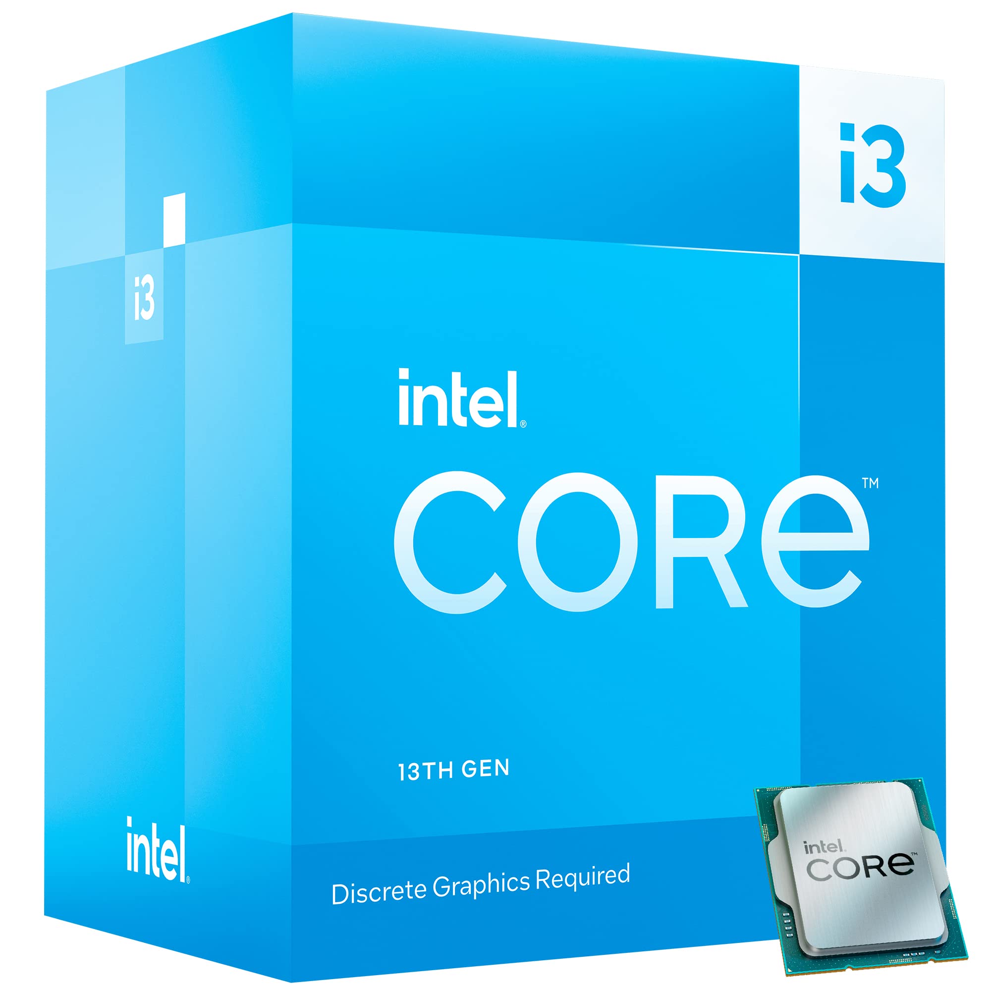 Foto 3 | Procesador Para Equipos De Sobremesa Intel I3-13100f, 4 Núcleos, 12 Mb De Caché, 4,5 Ghz - Venta Internacional.
