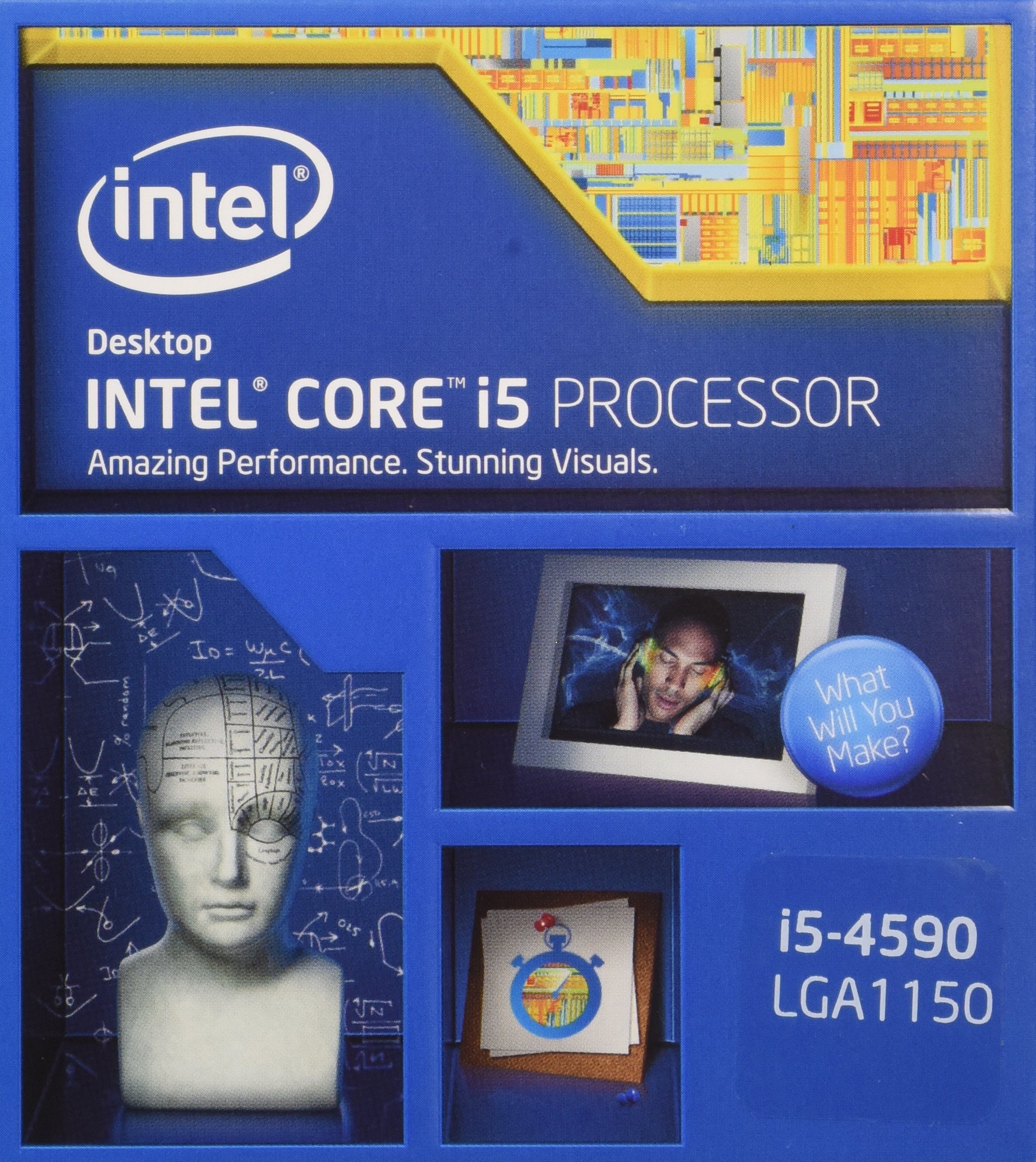 Foto 2 pulgar | Procesador Intel Core I5-4590 Bx80646i54590 Lga 1150 De 3,3 Ghz - Venta Internacional.