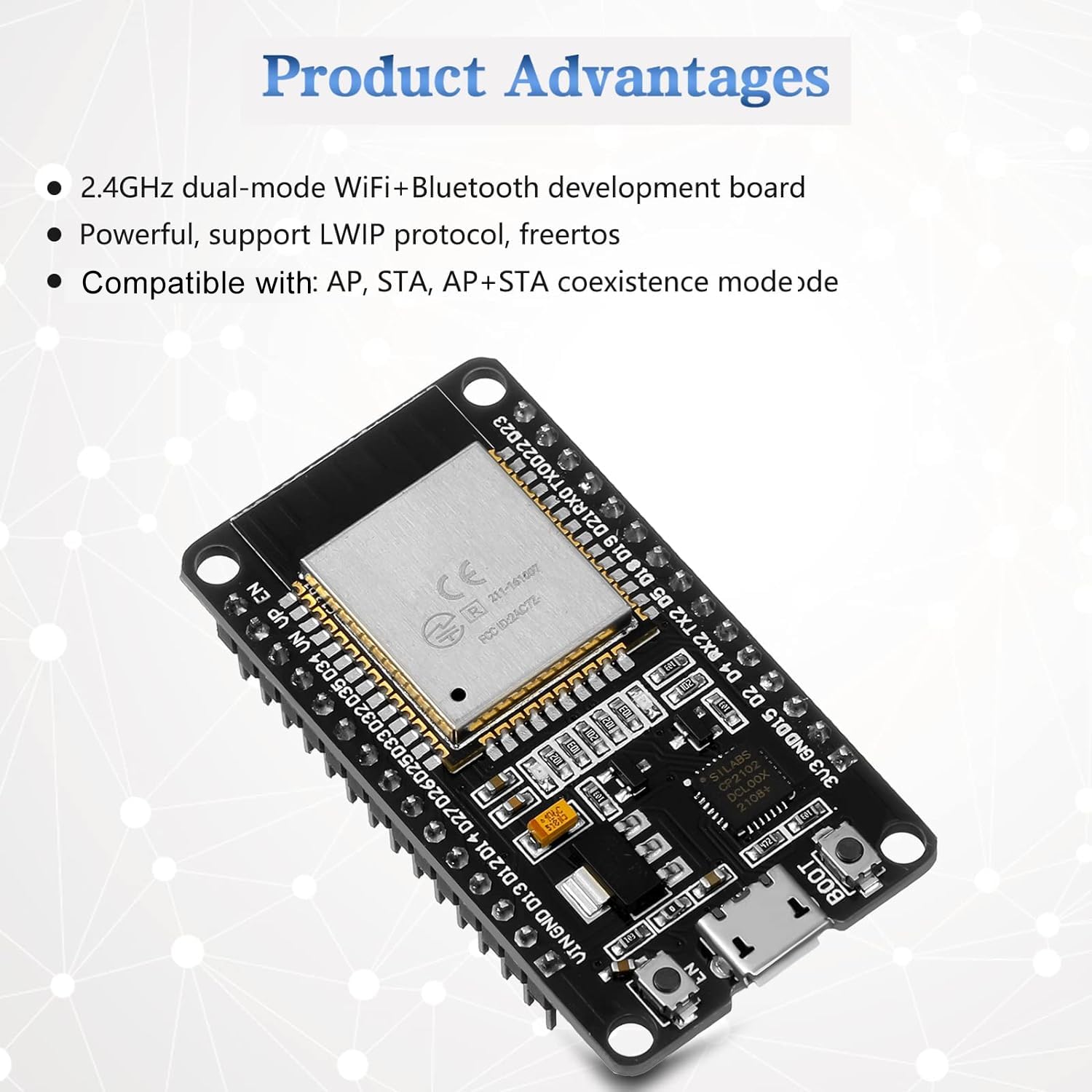 Foto 6 pulgar | Placa De Desarrollo Flutesan Wifi Dual Cores De 2,4 Ghz X3 - Venta Internacional.