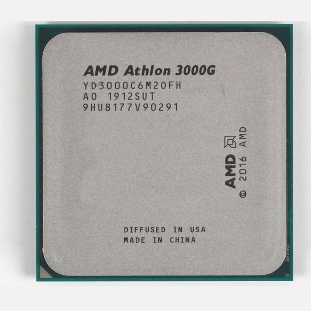 Foto 2 pulgar | Procesador Amd Athlon 3000g 3.5 Ghz 2 Núcleos 4 Hilos Socket Am4 - Venta Internacional.