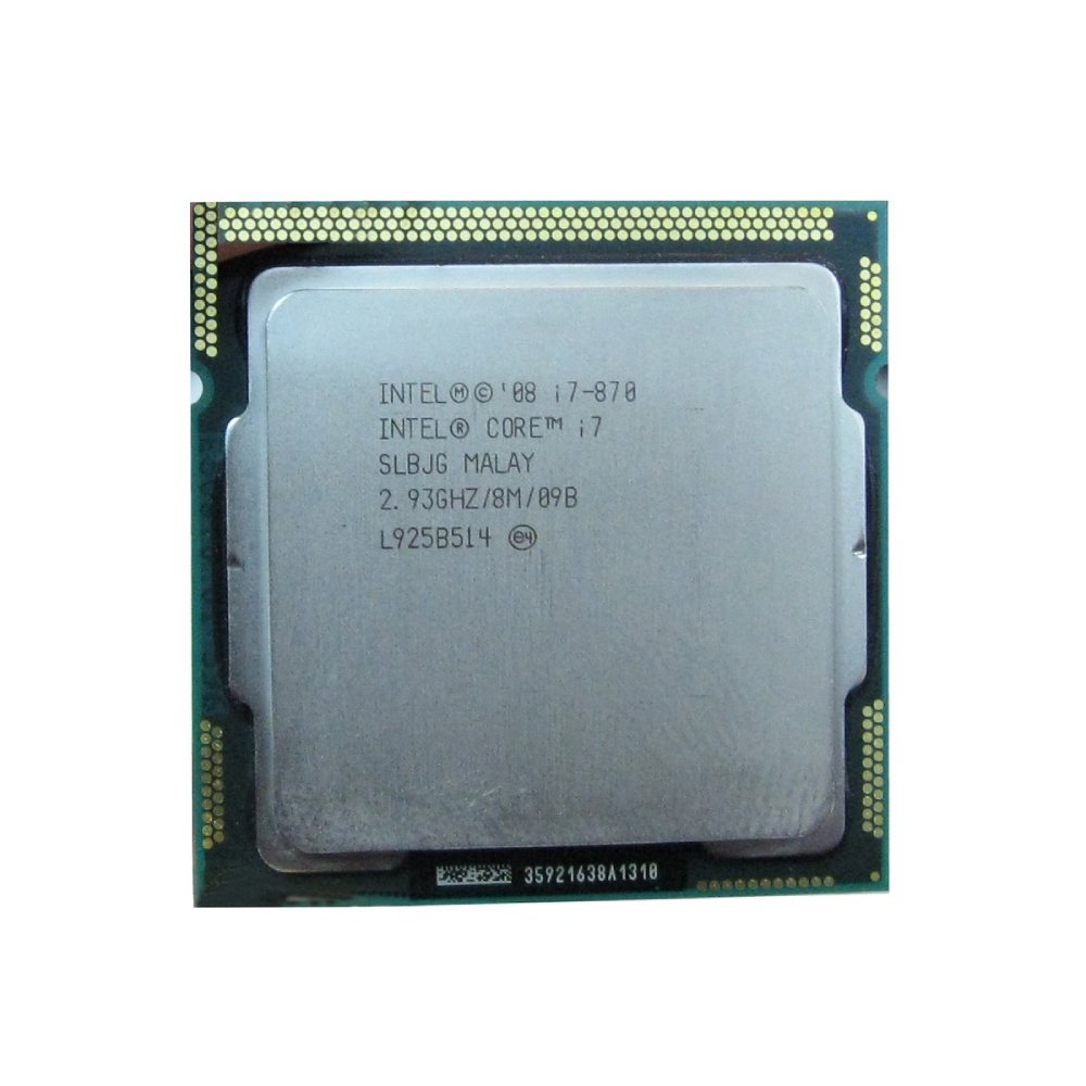 Foto 2 pulgar | Cpu Intel Core I7 870 2.93 Ghz  4 Núcleos  8 Hilos  45 Nm  Lga 1156  95 W - Venta Internacional.