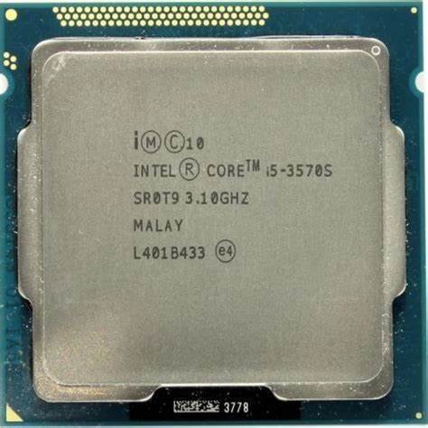 Foto 2 pulgar | Cpu Intel Core I5 3570s Lga 1155 De 65 W  3 1 Ghz  4 Núcleos  4 Hilos  22 Nm - Venta Internacional.