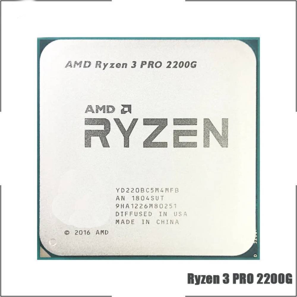Foto 2 pulgar | Cpu Amd Ryzen 3 Pro 2200g 3.5 Ghz 4 Núcleos 4 Hilos Socket Am4 - Venta Internacional.