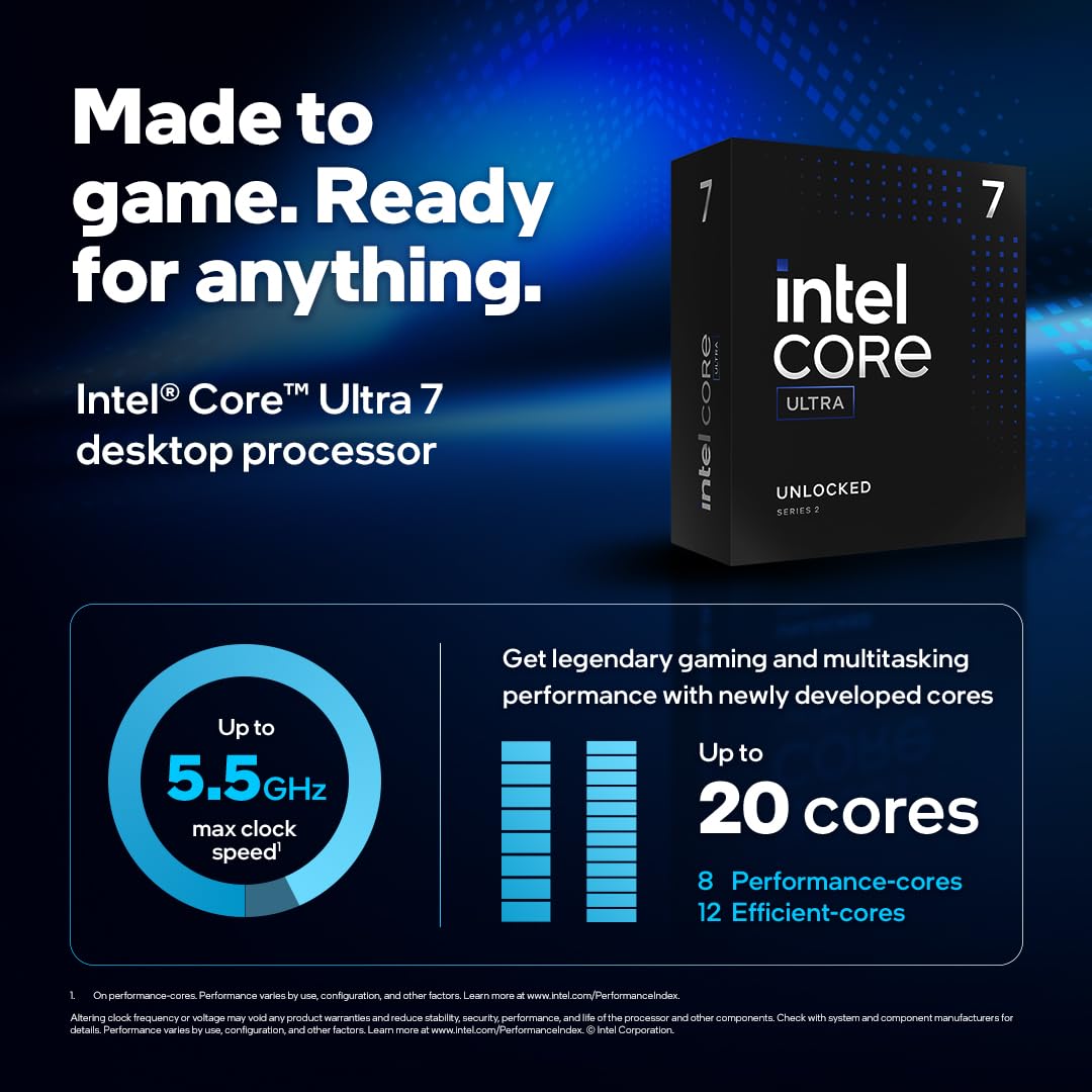 Foto 3 pulgar | Procesador Intel Core Ultra 7 265kf 20 Núcleos 5.5 Ghz - Venta Internacional.