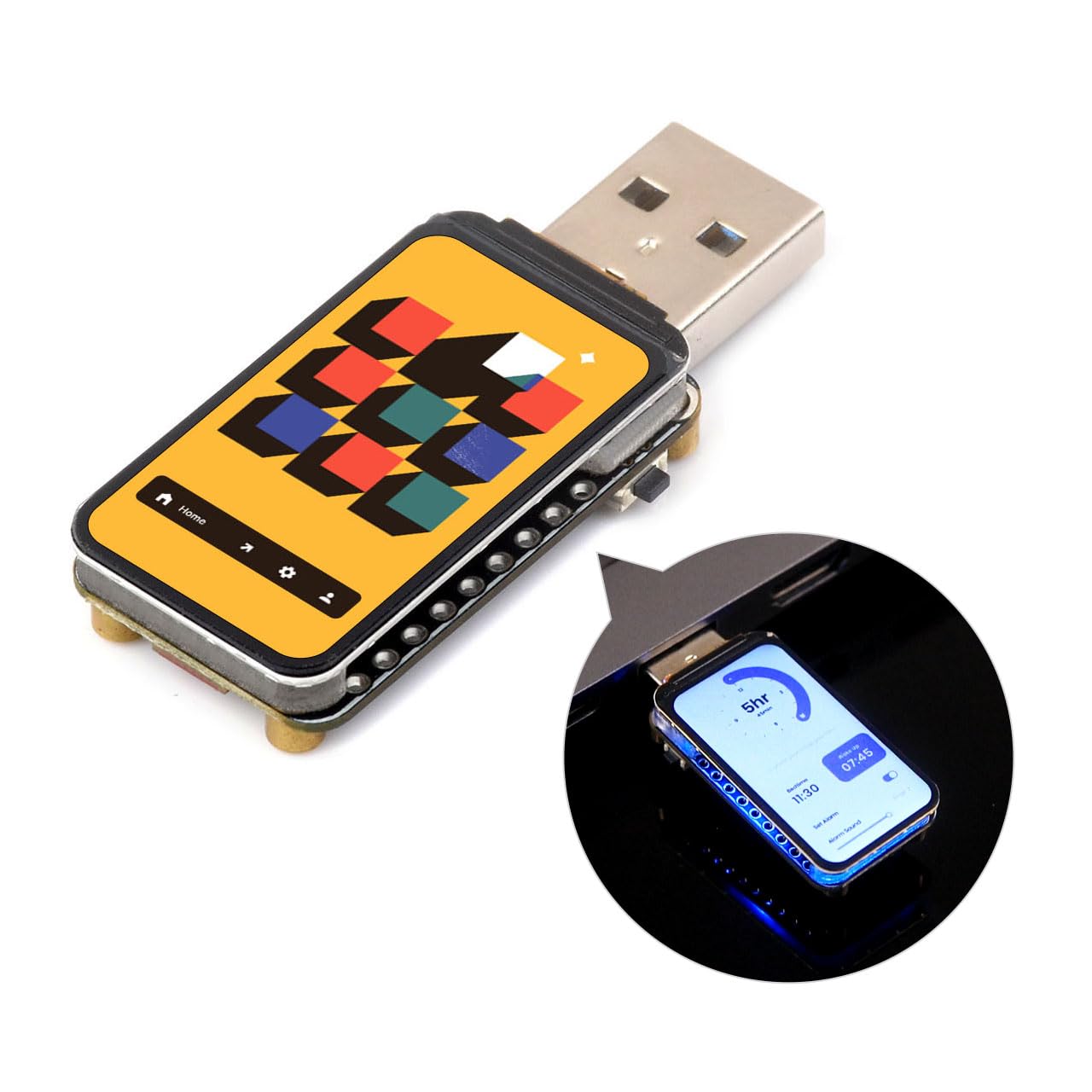 Foto 1 | Placa De Desarrollo Waveshare Esp32-s3 Lcd De 1 47 Pulgadas Con Wifi Y Ble - Venta Internacional.