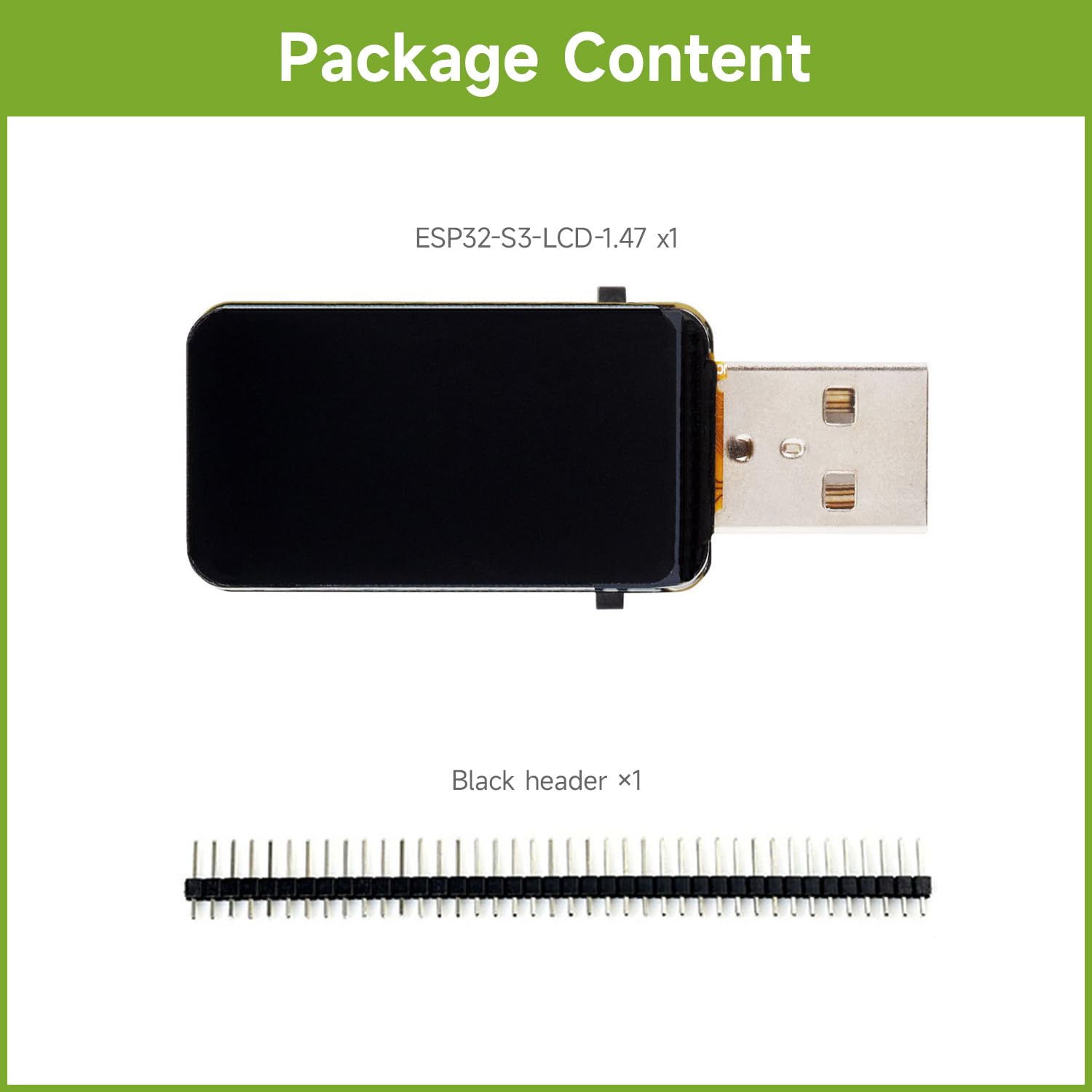 Foto 2 | Placa De Desarrollo Waveshare Esp32-s3 Lcd De 1 47 Pulgadas Con Wifi Y Ble - Venta Internacional.