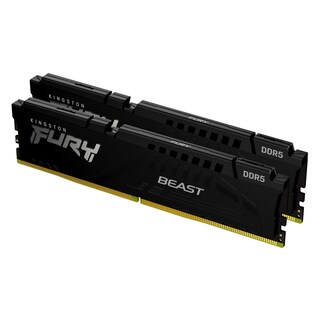 Foto 2 | Memoria Ram Ddr5 32gb 6000mhz Kingston Fury Beast 2x16gb color Negro