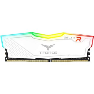 Foto 1 | Memoria RAM DDR4 8 GB 3600 mhz Teamgroup T-force Delta RGB color Blanco