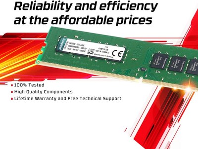 Foto 2 | Memoria Ram Kingston Kvr Ram 8gb Dimm Ddr4 2666 Mhz Non-ecc Cl19 1rx8