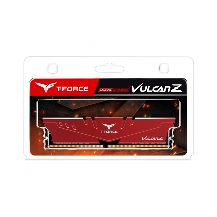 Foto 6 pulgar | Memoria Ram Ddr4 16gb 3600mhz Teamgroup T Force Vulcan Z Series color Rojo