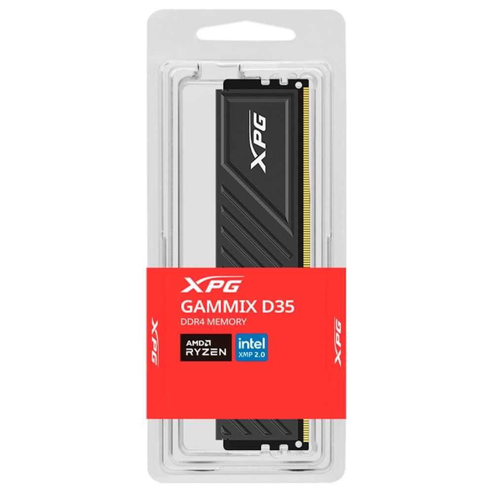 Foto 5 pulgar | Memoria Ram Ddr4 16gb 3200mhz Xpg Gammix D35 Disipador 1x16gb Negro Ax4u320016g16a-sbkd35