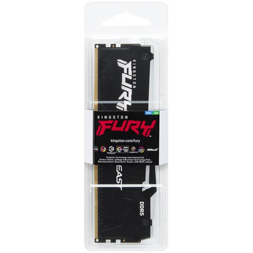 Foto 6 pulgar | Memoria Ram Ddr5 16gb 5600mhz Kingston Fury Beast Rgb 1x16gb Kf556c40bba-16