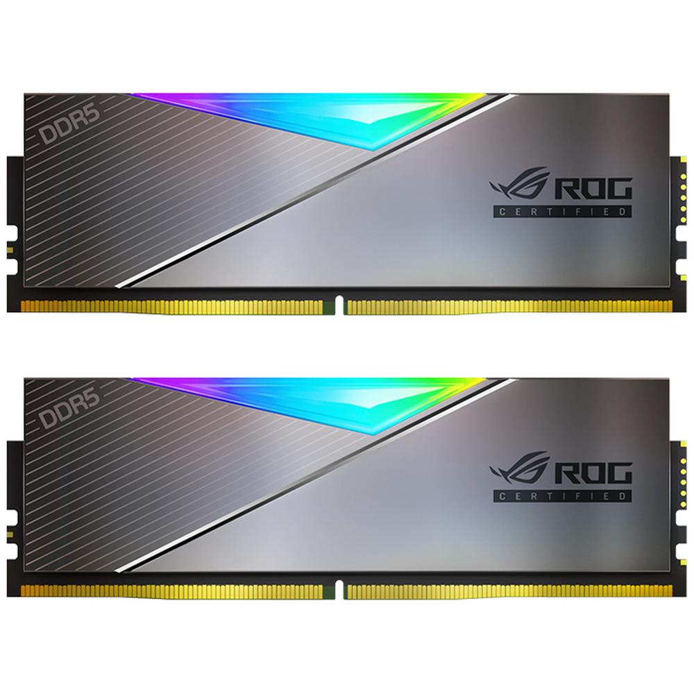 Memoria RAM DDR5 32gb 6600mhz XPG Lancer RGB ROG Certified 2X16GB AX5U6600C3216G-DCLARROG $6,156