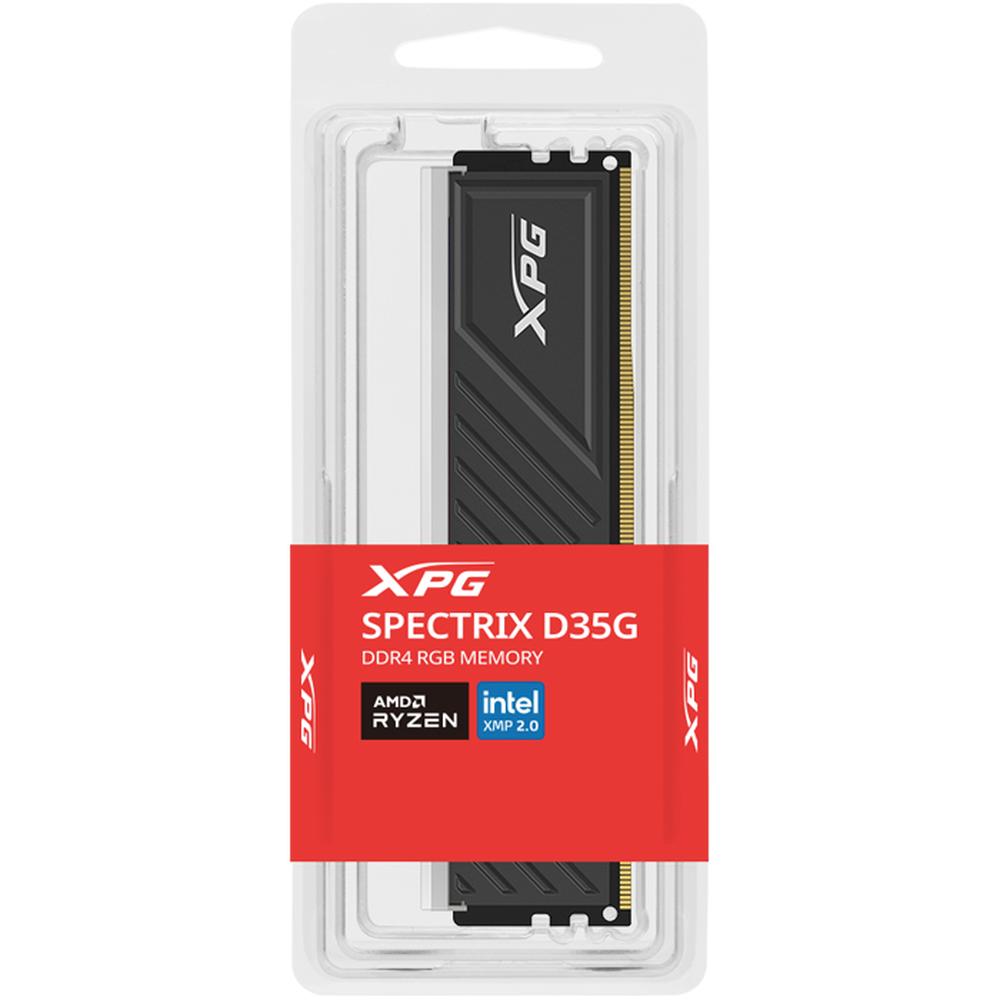 Foto 7 pulgar | Memoria RAM DDR4 16 GB 3200MHz XPG SPECTRIX D35G RGB Negro