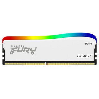 Foto 1 | Memoria Ram Ddr4 16gb 3600mhz Kingston Fury Beast Rgb Se 1x16gb Blanco Kf436c18bwa/16