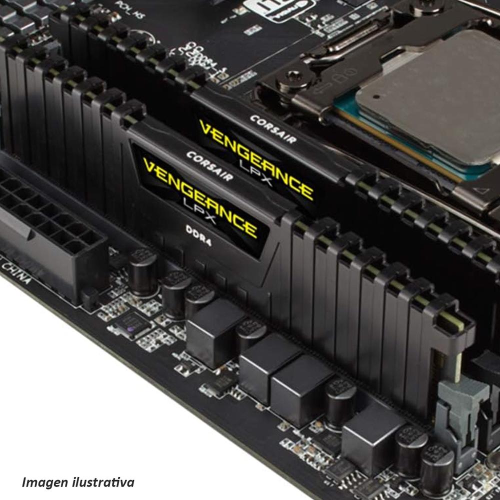 Foto 5 pulgar | Memoria Ram Ddr4 16gb 3600mhz Corsair Vengeance Lpx 1x16gb Negro Cmk16gx4m1z3600c18