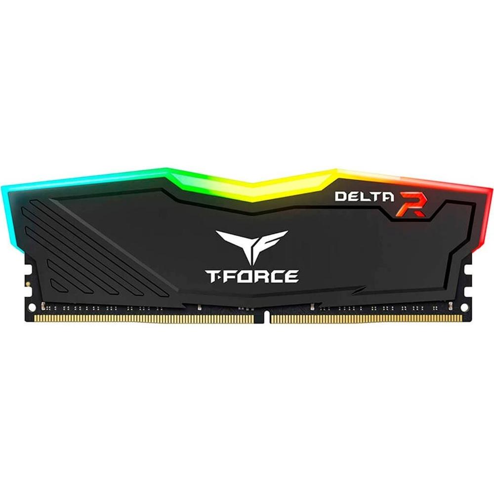 Foto 2 pulgar | Memoria Ram Ddr4 8gb 3200mhz Teamgroup T-force Delta Rgb Negro