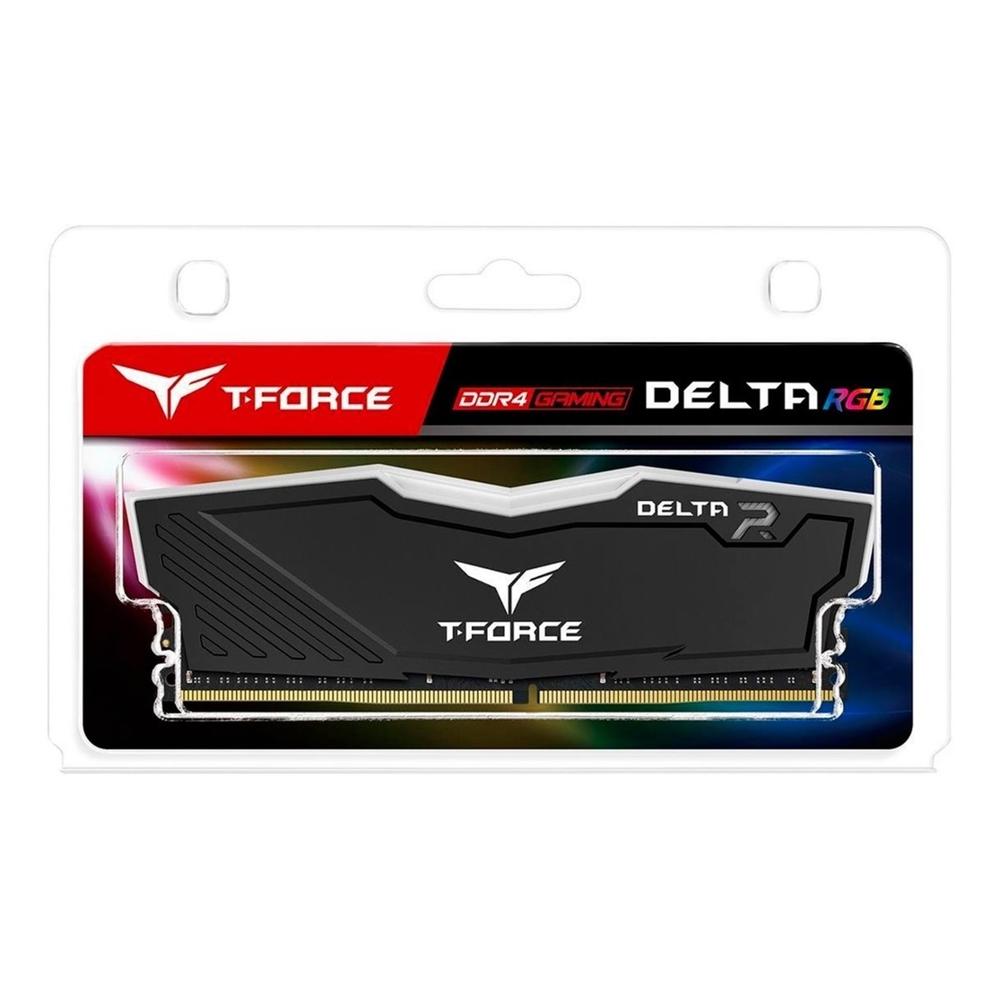 Foto 7 pulgar | Memoria Ram Ddr4 8gb 3200mhz Teamgroup T-force Delta Rgb Negro