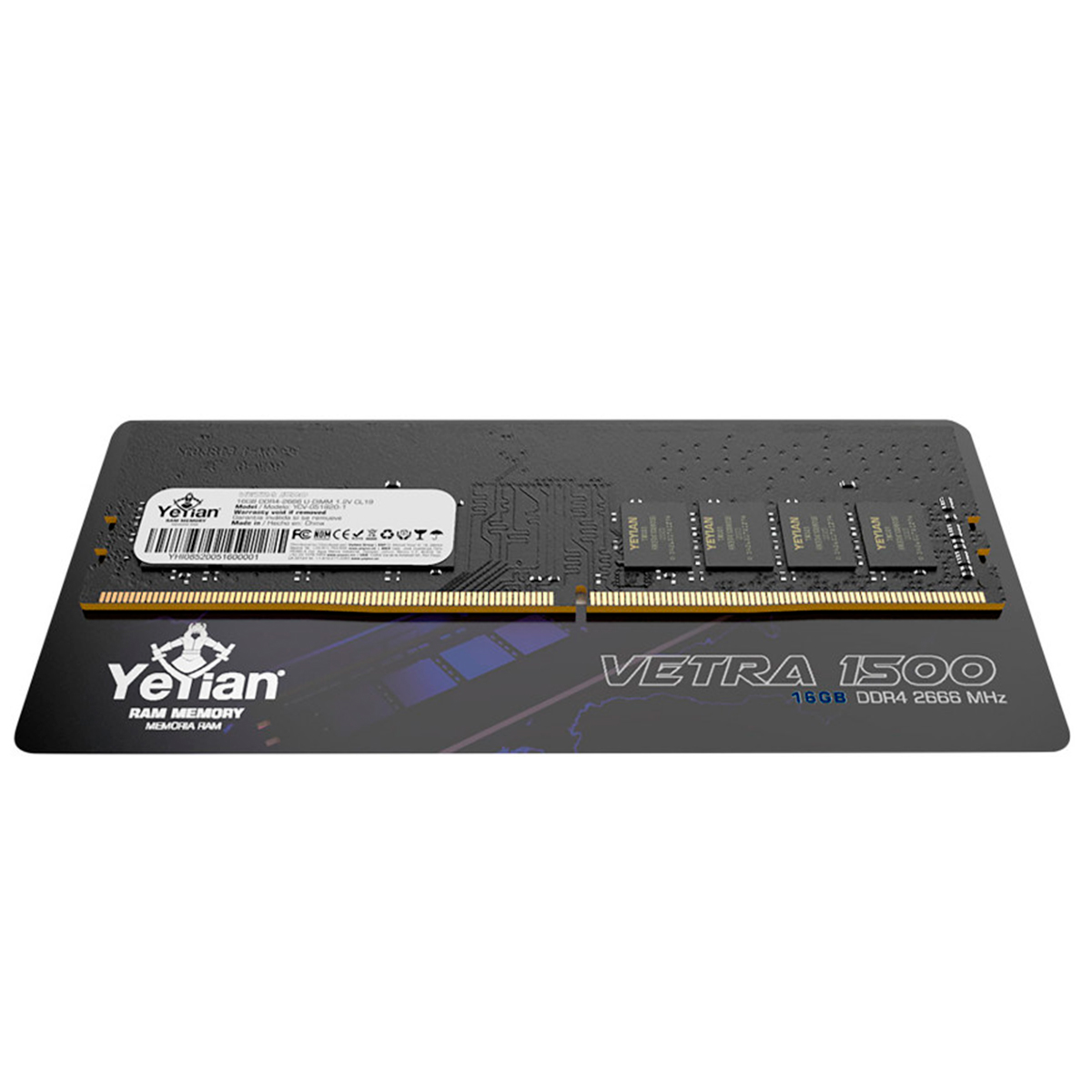 Foto 3 pulgar | Memoria Ram Gaming Yeyian Vetra Series 1500 16gb Ddr4- Ycv-051820-1