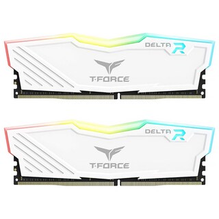 Foto 1 | Memoria Ram Ddr4 32gb 3200mhz Teamgroup T-force Delta Rgb 2x16gb Blanco