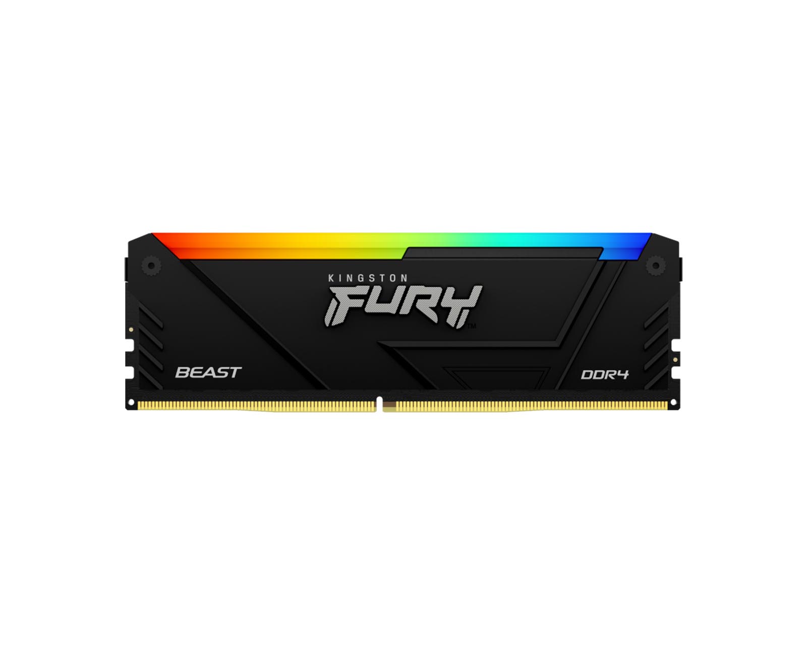 Foto 2 pulgar | Memoria Ram Kingston Fury Beast Ddr4 8gb 3200 Negro Rgb