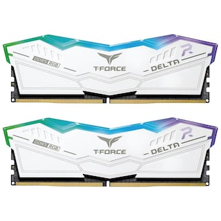 Foto 1 | Memoria RAM DDR5 32 GB 7200mt/s Teamgroup T-force Delta RGB 2x16 GB Blanco