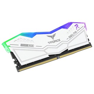 Foto 2 | Memoria Ram Ddr5 32gb 6400mt/s Team Group T-Force Delta Rgb 2x16gb Blanco Ff4d532g6400hc40bdc01