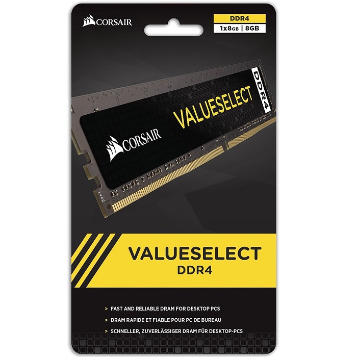 Foto 4 pulgar | Memoria Ram Ddr4 Corsair 2400mhz 8gb Pc4-19200 Cmv8gx4m1a2400c16