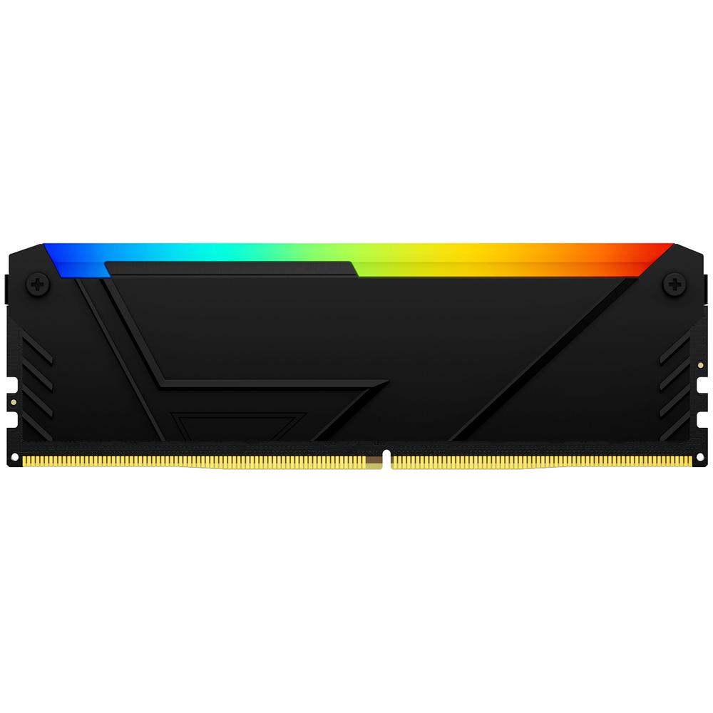 Foto 6 pulgar | Memoria Ram Ddr4 32gb 3200mhz Kingston Fury Beast Rgb 1x32gb Negro Kf432c16bb2a/32