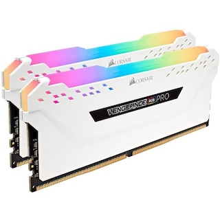 Foto 2 | Memorias Ram Ddr4 Corsair Vengeance Rgb Pro 3000mhz 16gb Pc4-24000 Kit 2x8 Blancas