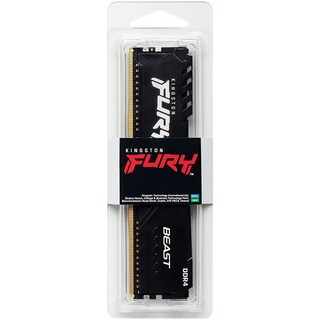 Foto 6 | Memoria Ram Ddr4 Kingston Fury Beast 3200mhz 4gb Pc4-25600 Kf432c16bb/4 Negra