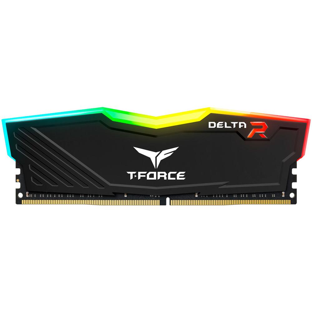 Foto 2 pulgar | Memoria Ram Ddr4 32gb 3600mhz Teamgroup T-force Delta Rgb 1x32gb Negro Tf3d432g3600hc18j01