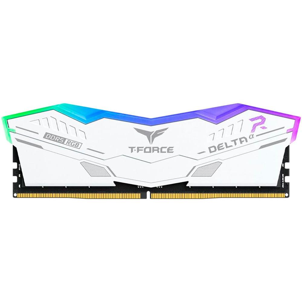 Foto 2 pulgar | Memoria Ram Ddr5 32gb 5200mt/s Teamgroup T-force Delta Rgb 1x32gb Blanco Ff4d532g5200hc40c01